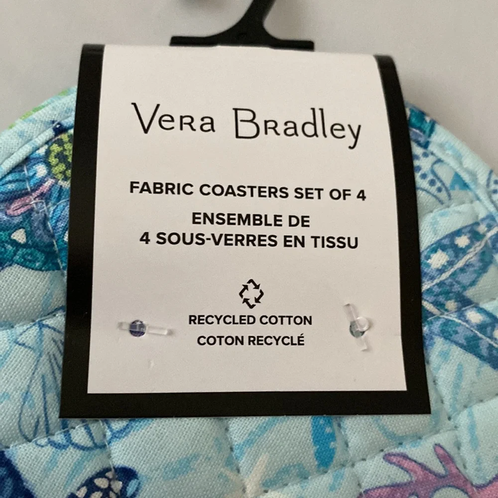 Vera Bradley fabric coasters new